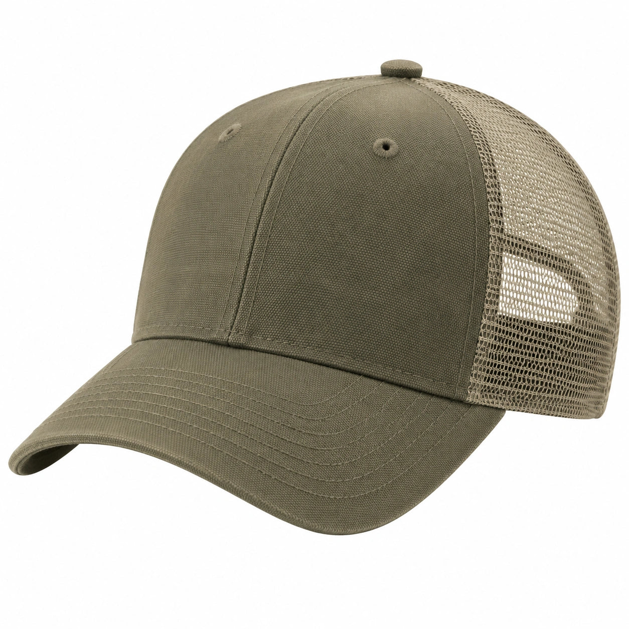 Trucker Cap Einheitsgröße Oliv Textil Mesh atmungsaktiv für Freizeit